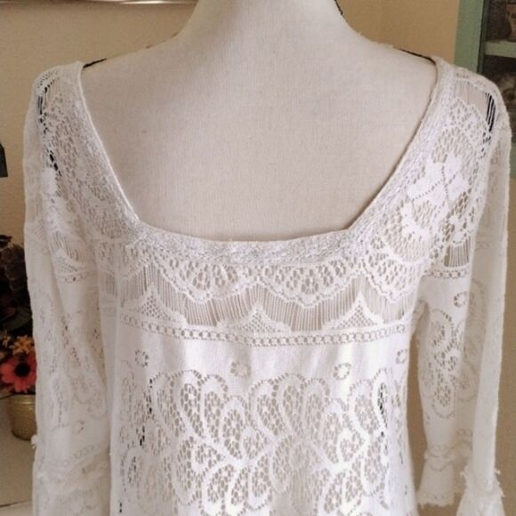 Free People Lace Dress or Cover Up - Picture 7 of 11